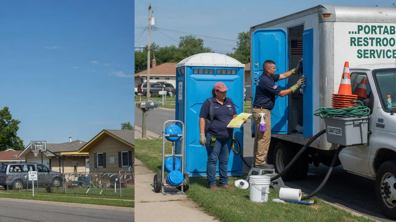 Portable Toilet Rental in Jewell, KS near me